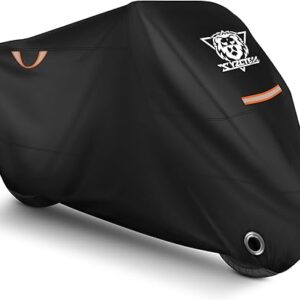 XYZCTEM Motorcycle Cover Waterproof Outdoor All Season Protection