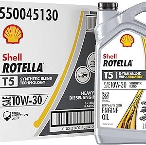 Shell Rotella T5 Synthetic Blend 10W-30 Motor Oil