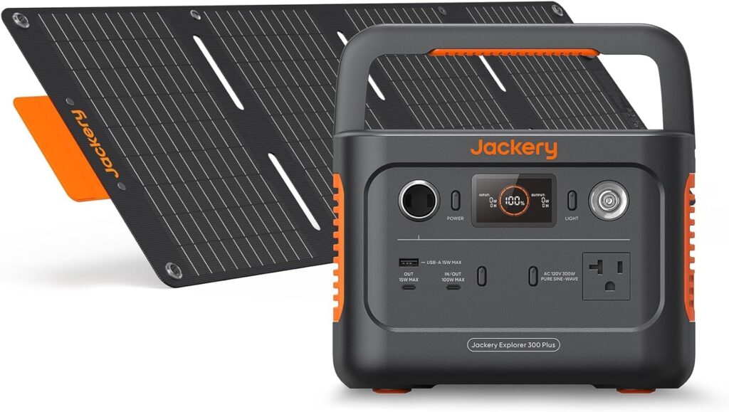 Jackery Solar Generator 300 Plus Portable Power Station